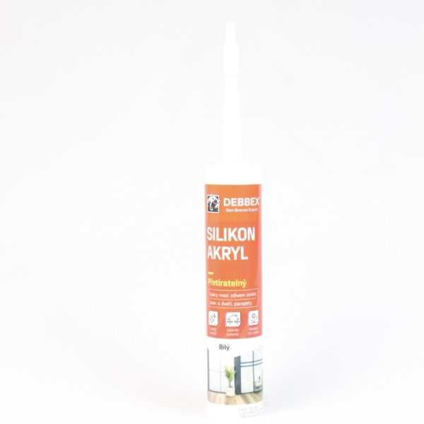 Den Braven Silikon Akryl 280ml