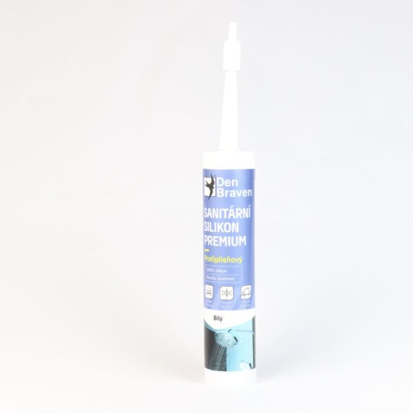 Den Braven Sanitární silikon premium Protiplísňový 280ml