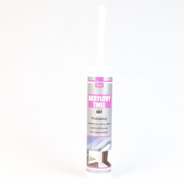 Silverline-akrylovy-tmel-1.jpg Silverline Akrylový Tmel Bílý 280ml