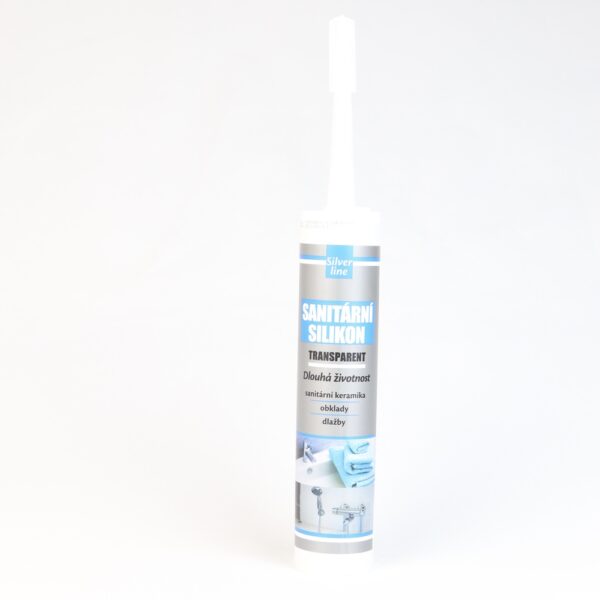 Silverline-sanitarni-silikon-transparent-1.jpg Silverline Sanitární Silikon Transparent 280ml