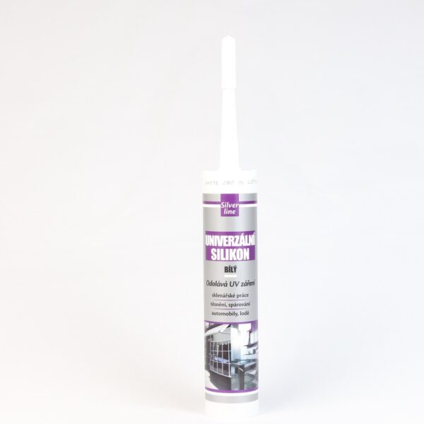 Silverline-univerzalni-silikon_1-1.jpg Silverline Univerzální Silikon Bílý 280ml