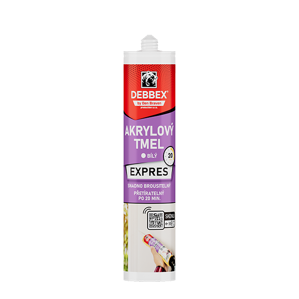 Akrylový tmel EXPRES 280 ml kartuše bílá