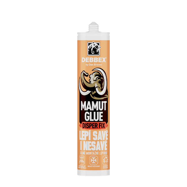 MAMUT GLUE Disper Fix 280 ml kartuše šedá