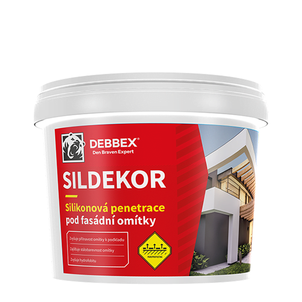 Den Braven Silikonová penetrace SILDEKOR pod fasádní omítky