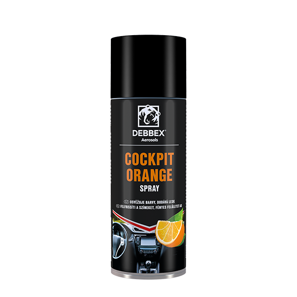 Cockpit spray 400 ml, pomeranč