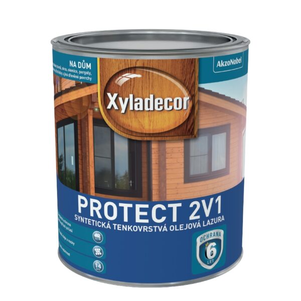 Xyladecor Protect 2v1 tenkovrstvá olejová lazura