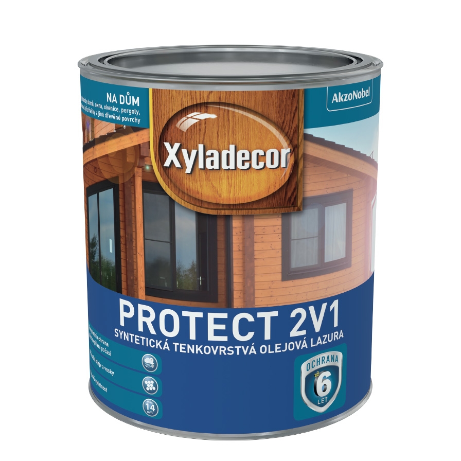 Xyladecor Protect 2v1 tenkovrstvá olejová lazura