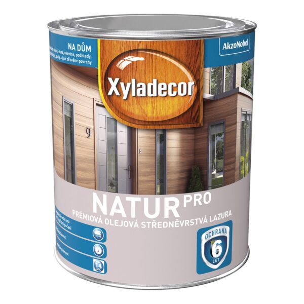 Xyladecor Natur PRO středněvrstvá lazura na dřevo