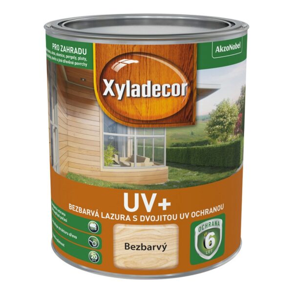 Xyladecor UV+ bezbarvá lazura na dřevo
